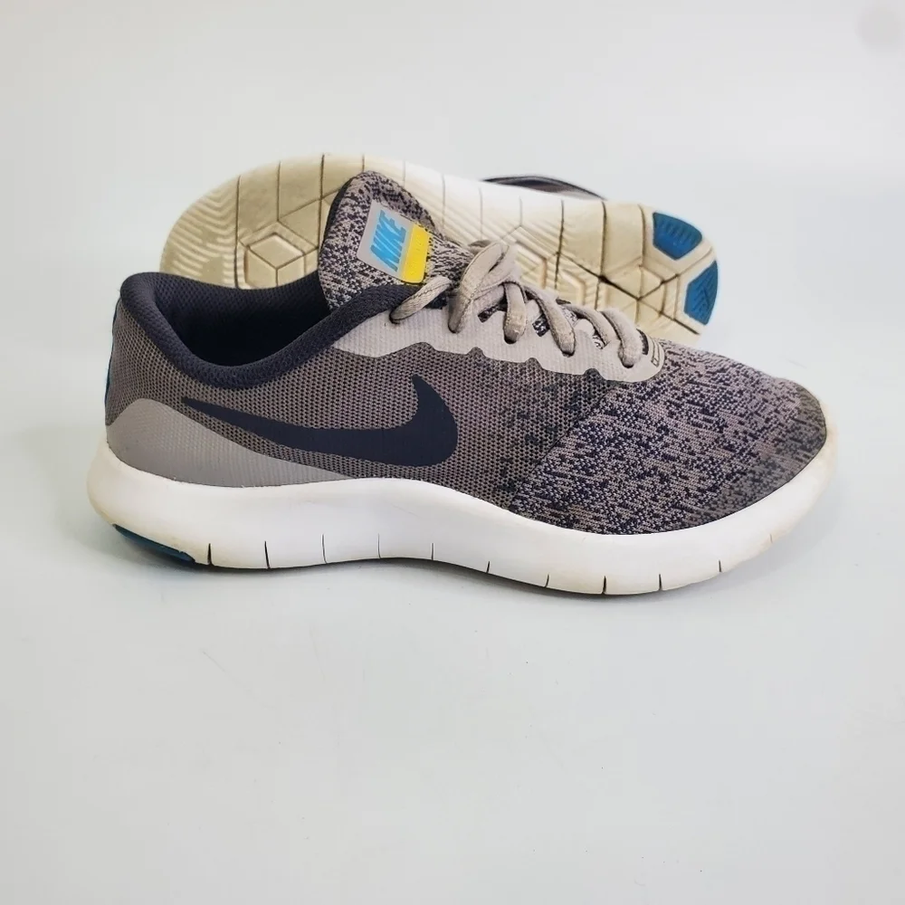 Nike Shoes Size 4.5 Youth 6 Women Flex Contact Sneakers s Athletic Gray